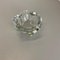 Large Murano Faceted Diamond Ashtray by Flavio Poli, 1970s 4