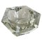 Large Murano Faceted Diamond Ashtray by Flavio Poli, 1970s 1