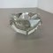 Large Murano Faceted Diamond Ashtray by Flavio Poli, 1970s 2