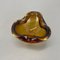 Large Murano Glass Yellow Ashtray, Italy, 1970 13