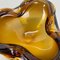 Large Murano Glass Yellow Ashtray, Italy, 1970 10