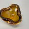 Large Murano Glass Yellow Ashtray, Italy, 1970 11
