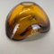 Large Murano Glass Yellow Ashtray, Italy, 1970 18