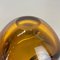 Large Murano Glass Yellow Ashtray, Italy, 1970 17