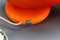 Orange Ceramic Table Lamp by Louis Drimmer, France, 1980s 16