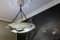 Grande Lampe à Suspension en Albâtre Blanc Veiné Foncé, 1920 6