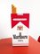 Marlboro Cigarette Pack Advertising Lamp, 1990s, Image 1