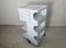 White Boby Trolley by Joe Colombo, 1990s, Image 1