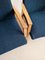 Set of Mid-Century Royal Blue Armchairs, 1970s, Image 9