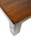 Square Walnut Coffee Table by Afra and Tobia Scarpa for Cassina, 1967, Image 5