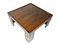Square Walnut Coffee Table by Afra and Tobia Scarpa for Cassina, 1967, Image 1