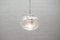 Ice Glass Ball Lamp from Doria Leuchten, 1960s 4