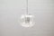 Ice Glass Ball Lamp from Doria Leuchten, 1960s 3