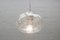 Ice Glass Ball Lamp from Doria Leuchten, 1960s, Image 7