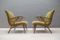 Mid-Century Green Armchairs, 1950s, Set of 2 6