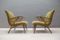 Mid-Century Green Armchairs, 1950s, Set of 2, Image 6