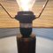 Mid-Century Modern Mahogany Lamp, 1980s 8