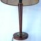 Mid-Century Modern Mahogany Lamp, 1980s 2
