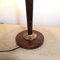 Mid-Century Modern Mahogany Lamp, 1980s 12