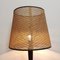 Mid-Century Modern Mahogany Lamp, 1980s 6