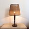 Mid-Century Modern Mahogany Lamp, 1980s 4