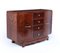 Art Deco French Small Sideboard in Walnut, 1925, Image 2