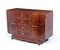 Art Deco French Small Sideboard in Walnut, 1925, Image 3