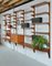 Danish Teak 5-Bay Cado Modular Shelving System Bookshelf Library by Poul Cadovius for Cado, 1970s, Set of 32, Image 6