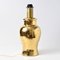 Golden Ceramic Table Lamp by by Aldo Londi for Bitossi, 1970s 6