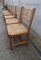 Danish Pine and Wicker Chairs by Tage Poulsen for GM Möbler, Denmark, 1974, Set of 6 10