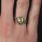 19th Century 18 Karat Yellow Gold Flower Ring with Ceylon Yellow Sapphire and Diamonds, Image 6