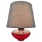 Art Deco Ikora Table Lamp in Glass attributed to Karl Wiedmann for WMF, Germany 1950s 1