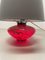 Art Deco Ikora Table Lamp in Glass attributed to Karl Wiedmann for WMF, Germany 1950s 5