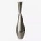 Large Silver Chrome Diamond Floor Vase 1