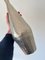 Large Silver Chrome Diamond Floor Vase 9