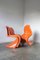 Chaises Panton Orange par Verner Panton pour Herman Miller, 1970s, Set de 4 2