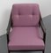 Armchair with Violet Cushions, 1950s, Image 6