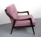 Armchair with Violet Cushions, 1950s, Image 5