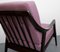 Sessel mit violetten Kissen, 1950er 12