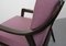 Armchair with Violet Cushions, 1950s 10