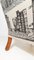 English Style Armchair with Fabric by Fornasetti, 1990s, Image 7