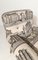 English Style Armchair with Fabric by Fornasetti, 1990s, Image 18