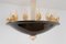 Elio Murano Glass Flame Chandelier by Marco Mencacci for Barovier & Toso, 1950s 3
