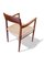 Model 56 Dining Chair in Teak and New Wicker Seat by Niels O. Møller, 1960s 5