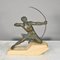 Art Deco Sculpture the Archer Hercules by Max Le Verrier, 1920s 12