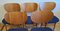 Sillas de comedor Mid-Century modernas de teca, años 60. Juego de 6, Imagen 7