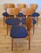 Mid-Century Modern Teak Esszimmerstühle, 1960er, 6 . Set 10