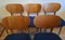 Mid-Century Modern Teak Esszimmerstühle, 1960er, 6 . Set 5