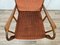 Fauteuils Vintage en Bois et Rembourrage, Italie, 1950s, Set de 2 10