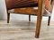 Poltrone vintage in legno e imbottitura, Italia, anni '50, set di 2, Immagine 22